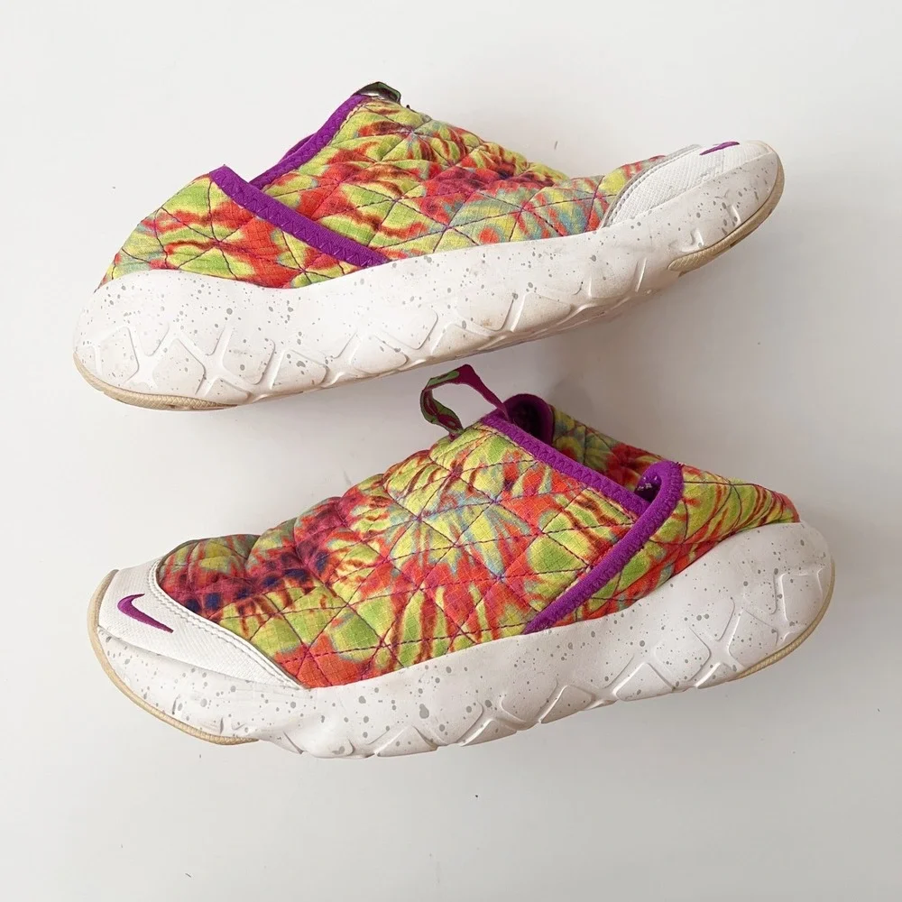 Nike ACG Moc 3.0 8.5 Men's Tie Dye Quilted Slip On Shoes CW2463-300